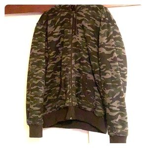 Mossimo supply co. Sherpa lined zip up hoodie.